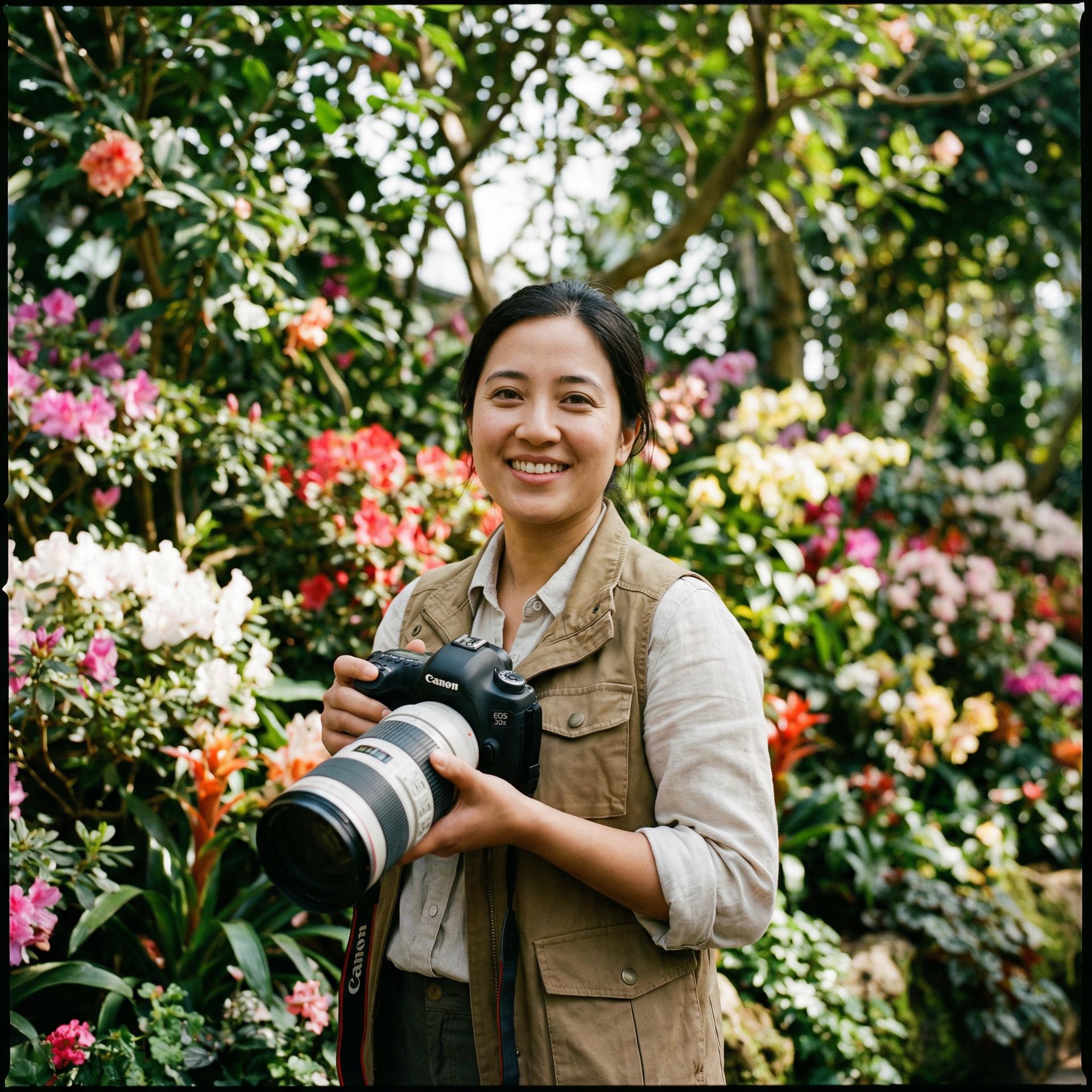 网红主播视频摄影师林薇